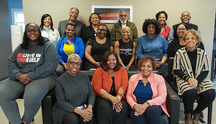 The inaugural class of therapists, clergy members, and parents who will comprise the Our Wellness Network (OWN).